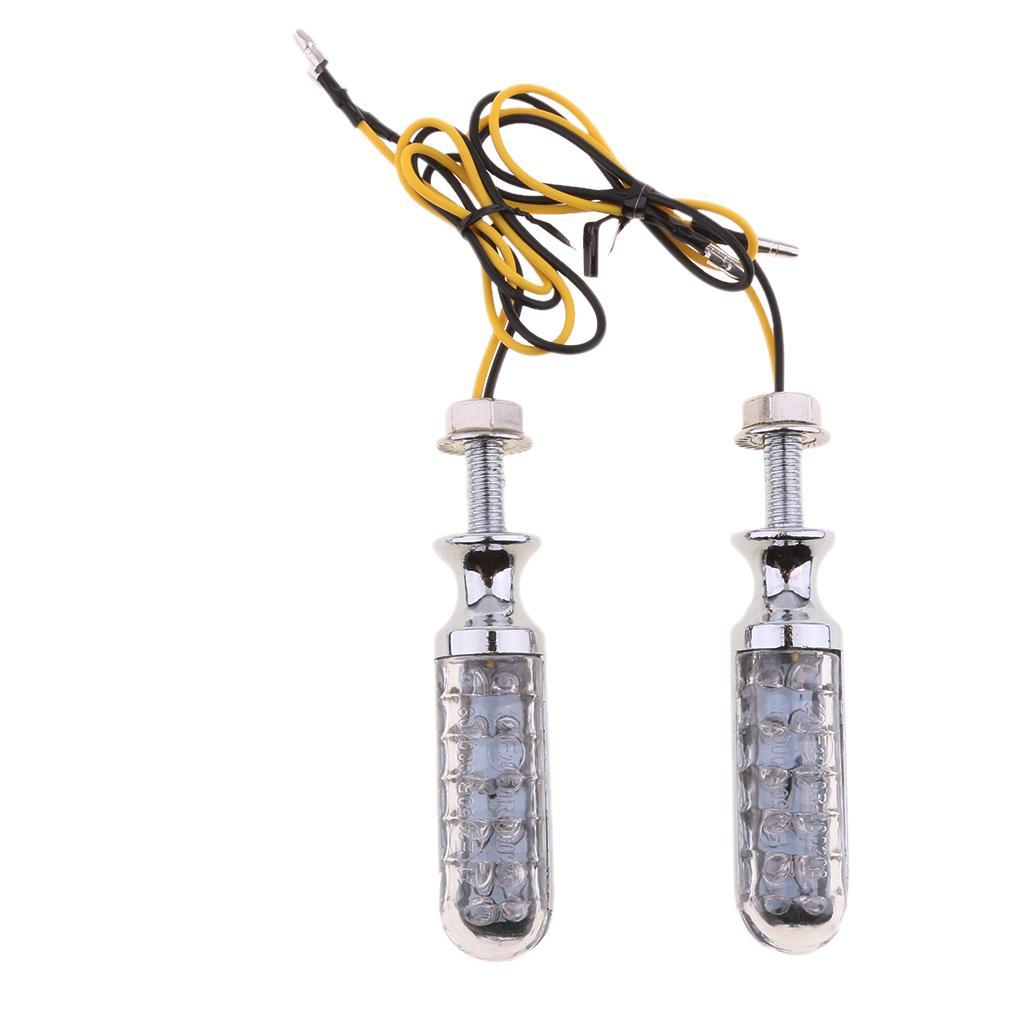 Universal Motorcycle LED Amber  Indicator Light Blinker
