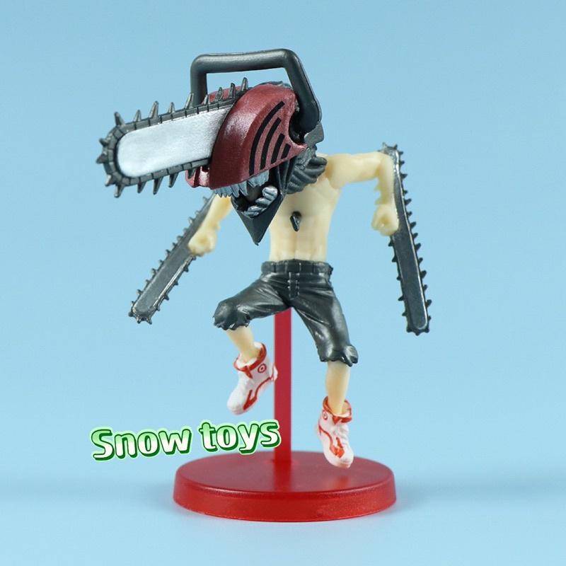 Mô hình Chainsaw Man - Set mô hình nhân vật Denji Pochita Quỷ cưa máy - Kích thước Denji Cao 8cm - Pochita cao 4,8cm