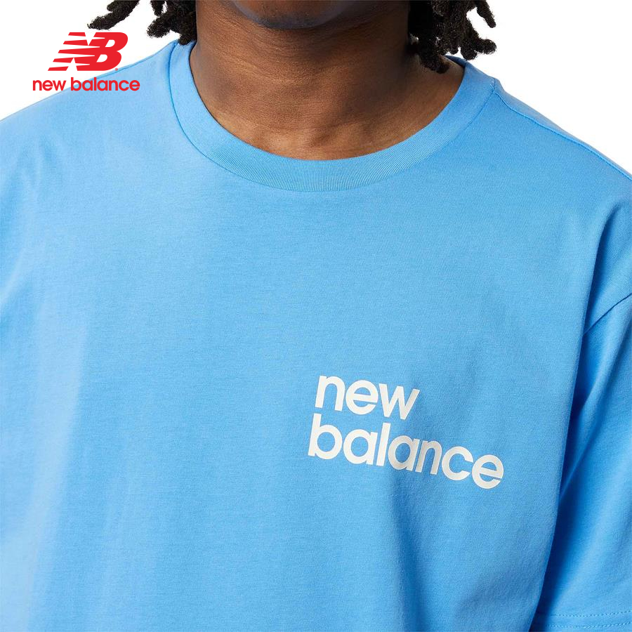 Áo thun thời trang nam New Balance LIFESTYLE T-SHIRT M SKY - MT23513SK (form quốc tế)