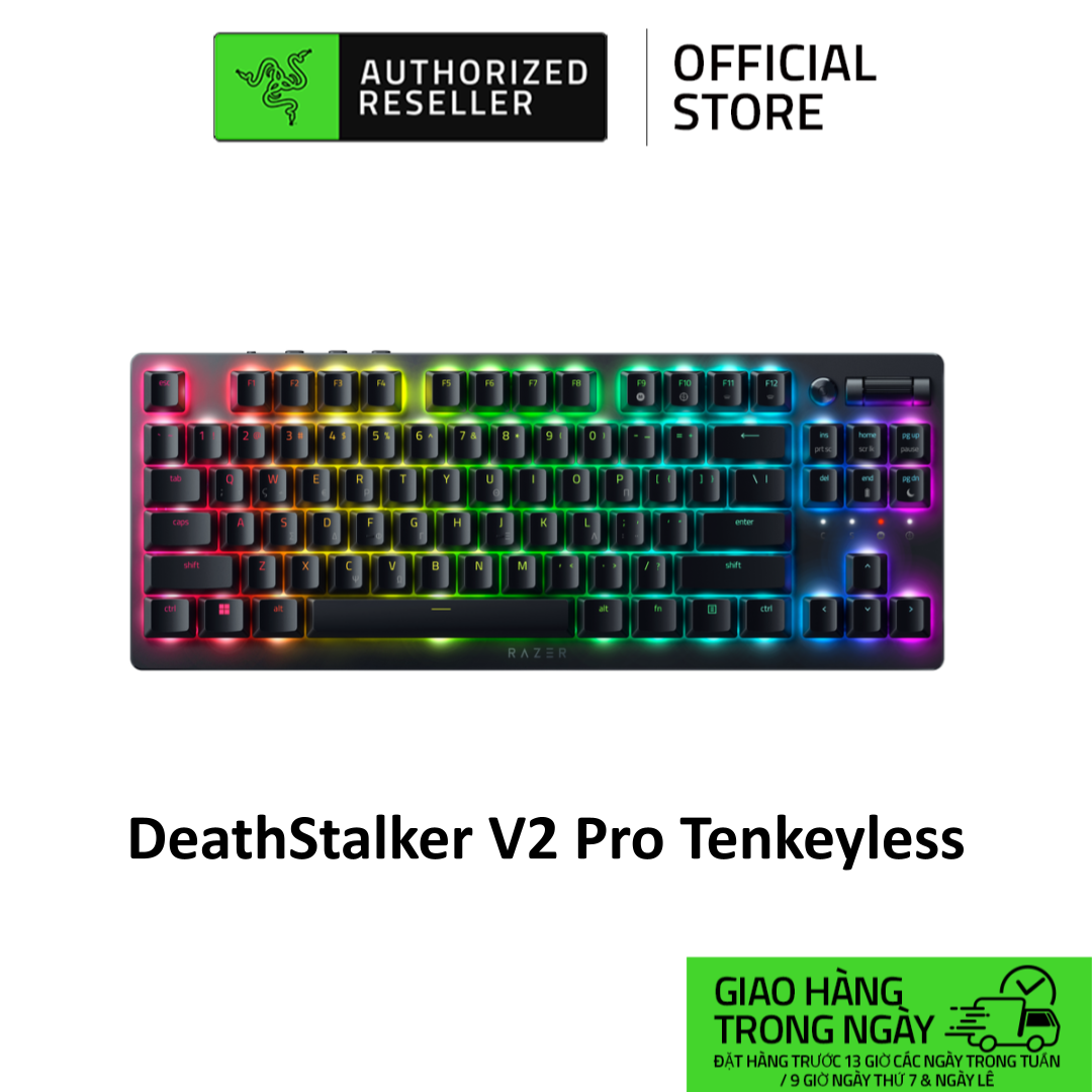 Hình ảnh Bàn phím Razer DeathStalker V2 Pro Tenkeyless-Wireless Low Profile Optical Gaming Keyboard