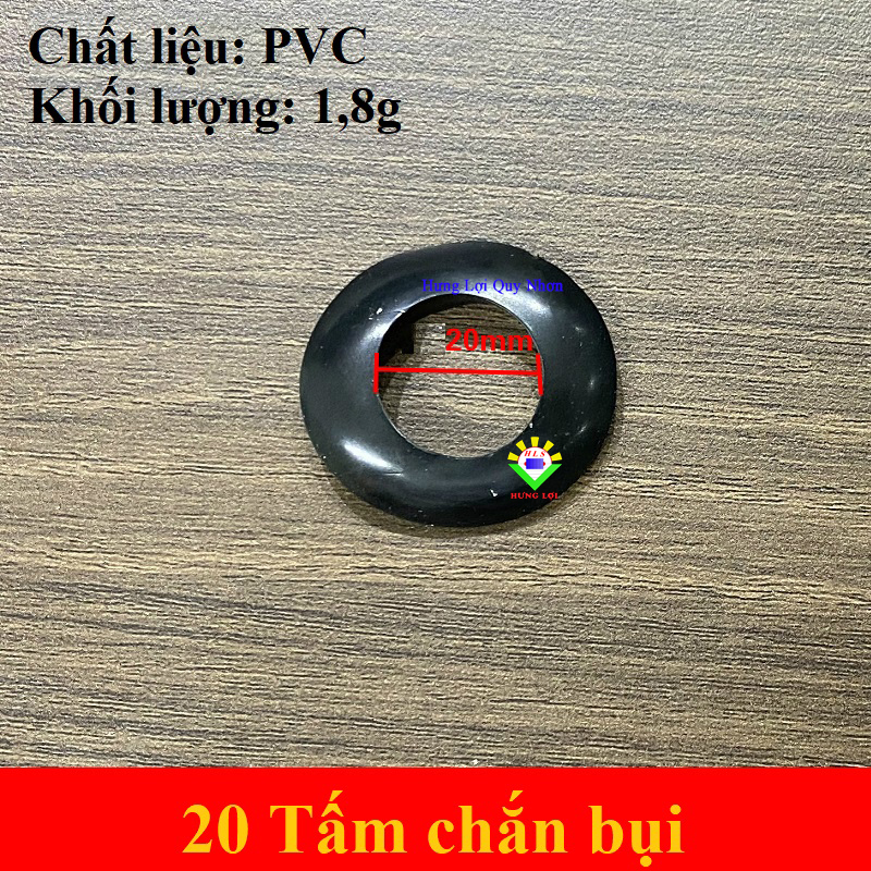 10 gioăng (ron) chụp ngoài silicon chịu nhiệt phi 20 dùng cho máy nước nóng năng lượng mặt trời