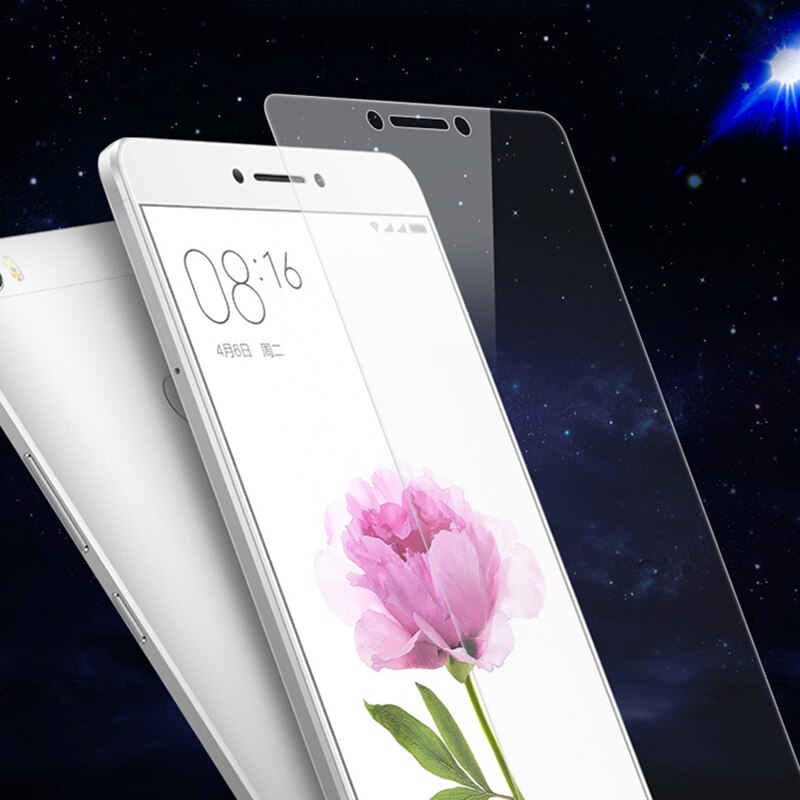 Miếng dán kính cường lực cho Xiaomi Mi Max 2 (độ cứng 9H, mỏng 0.3mm, hạn chế bám vân tay) - Hàng nhập khẩu