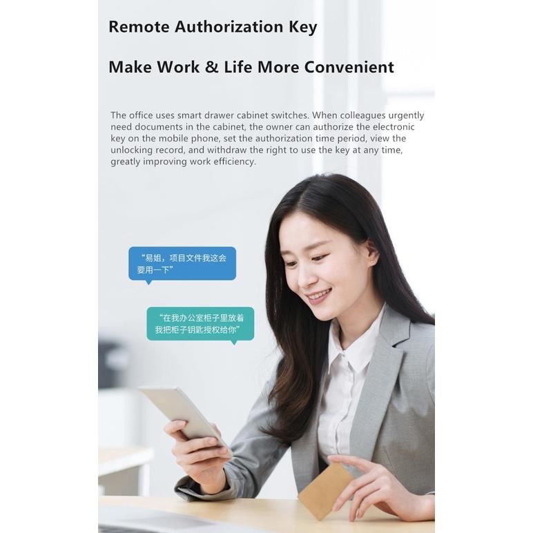 Khóa ngăn kéo thông minh YEELOCK kết nối Bluetooth APP mở khóa bảo vệ an toàn cho trẻ em- Hàng Nhập Khẩu - Hệ Sinh Thái Xiaomi