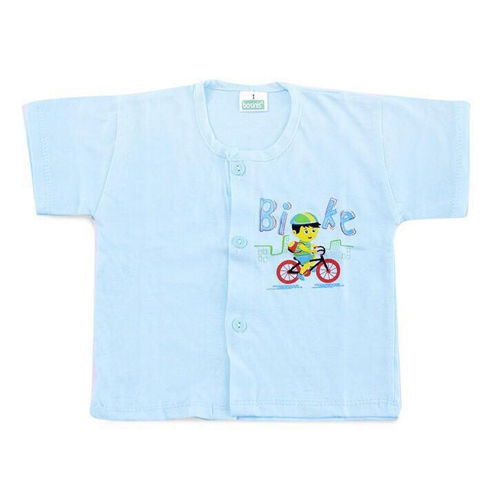 Set 10 Áo Sơ Sinh Tay Ngắn Màu Cúc Cho Bé Từ 2-20kg