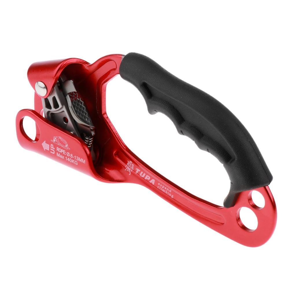 Outdoor Sports Rock Climbing Hand Ascender Device Riser Red Right Hand
