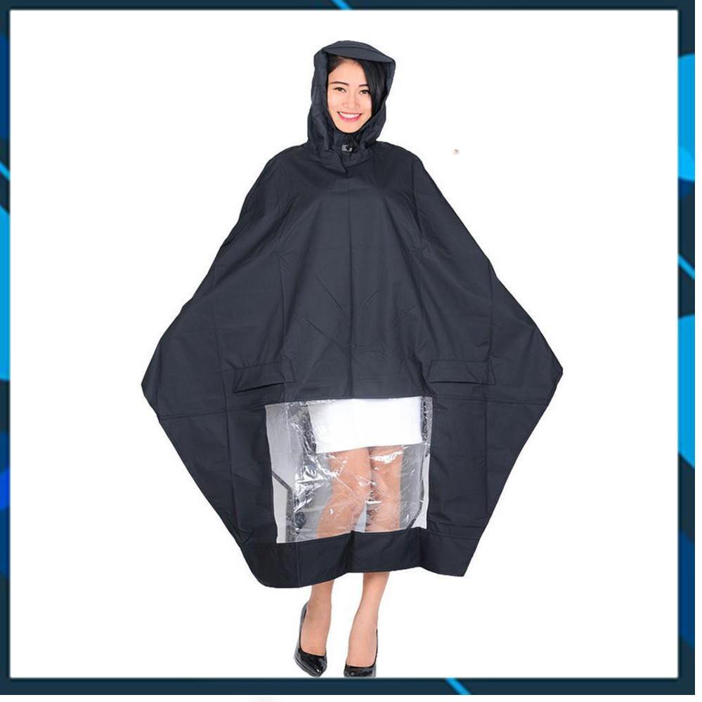 Áo mưa cánh dơi vải dù siêu dai loại trơn