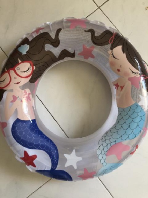 Phao bơi tròn đường kính 61cm giúp bé vui chơi an toàn 59242