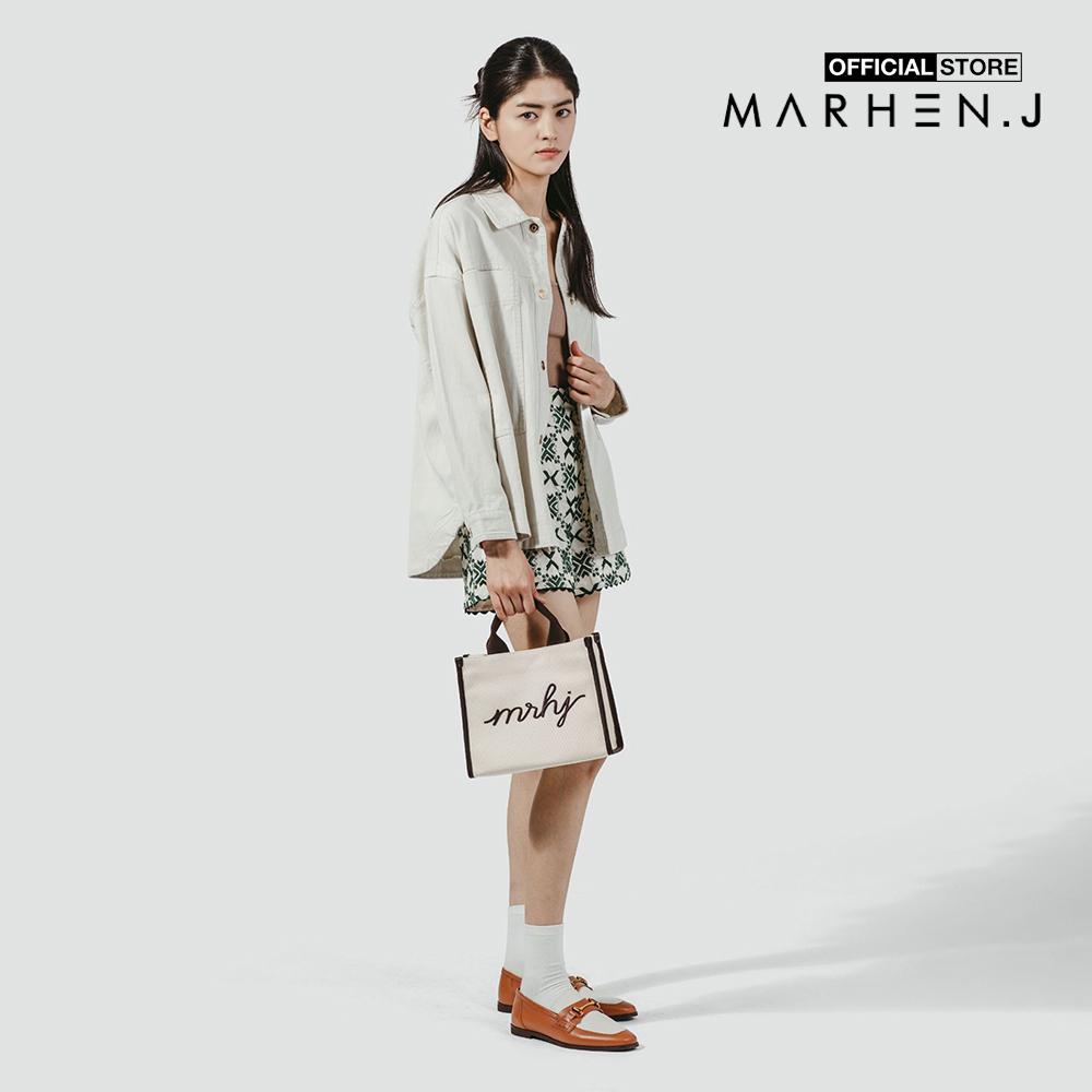 Marhen.J - Túi đeo vai nữ phom chữ nhật Rio MJ22CRIOMN-BR