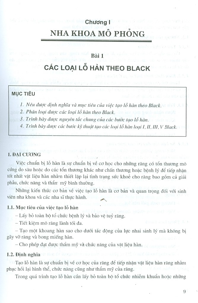 Nha Khoa Cơ Sở - Tập 1 - Nha Khoa Mô Phỏng Thuốc Và Vật Liệu Nha Khoa (Dùng Cho Sinh Viên Răng Hàm Mặt)