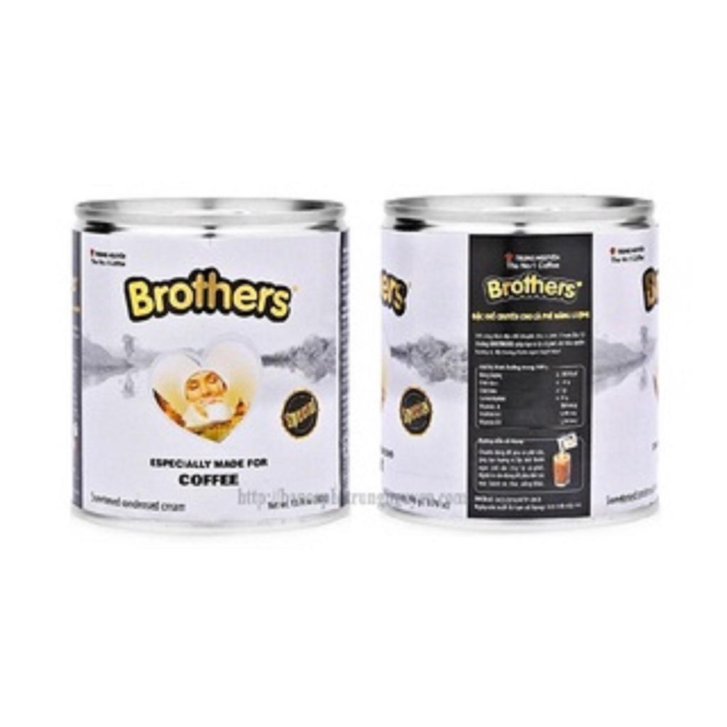 Combo 6 Lon Sữa đặc Brothers Trung Nguyên Legend - Nguyên liệu pha chế cà phê