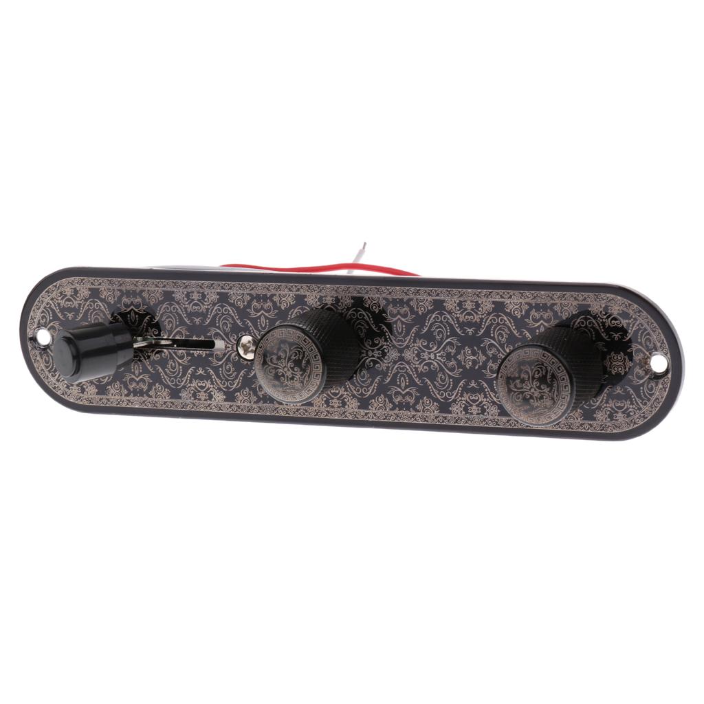 Sunnimix Đàn Guitar Prewired Điều Khiển Đĩa 3 Cách Tặng Công Tắc Cho Đàn Guitar