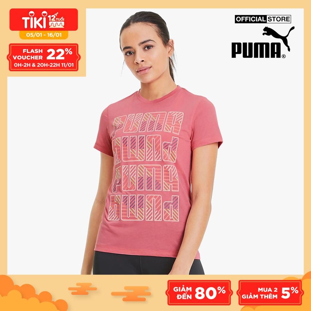 PUMA - Áo thun thể thao nữ Graphic 518969