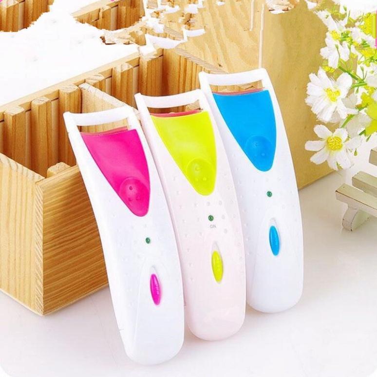 Kẹp Uốn Mi Điện Tử Bằng Silicone Tự Động Làm Nóng Nhanh Tự Động.MMM