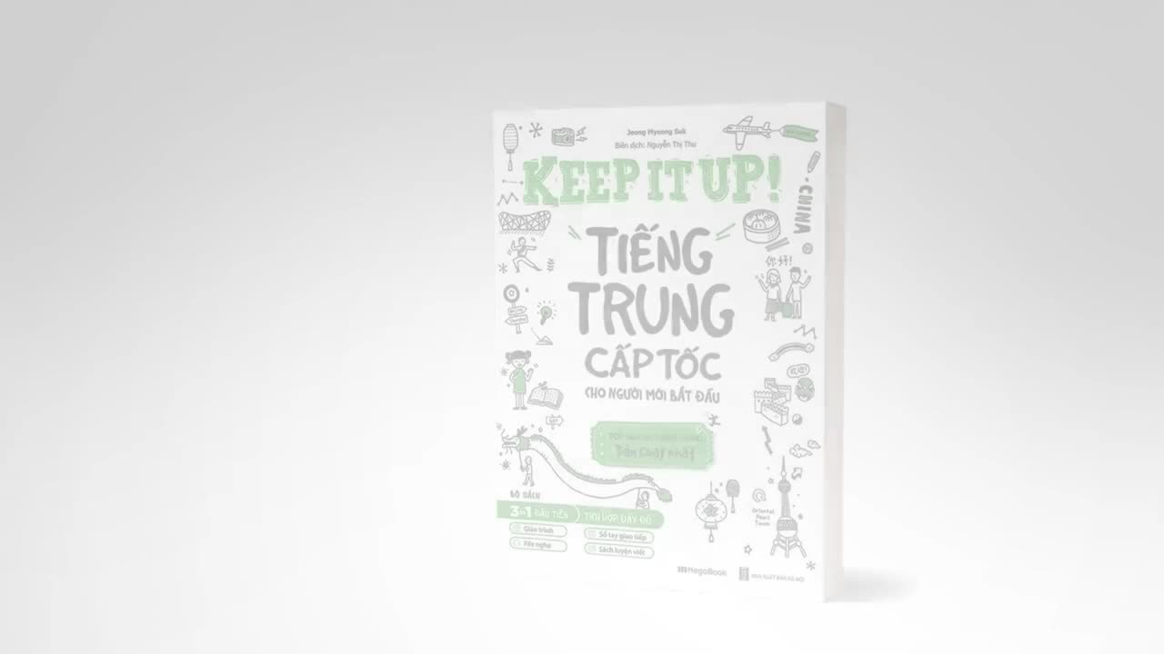 Hình ảnh Keep it up – Tiếng Trung cấp tốc cho người mới bắt đầu