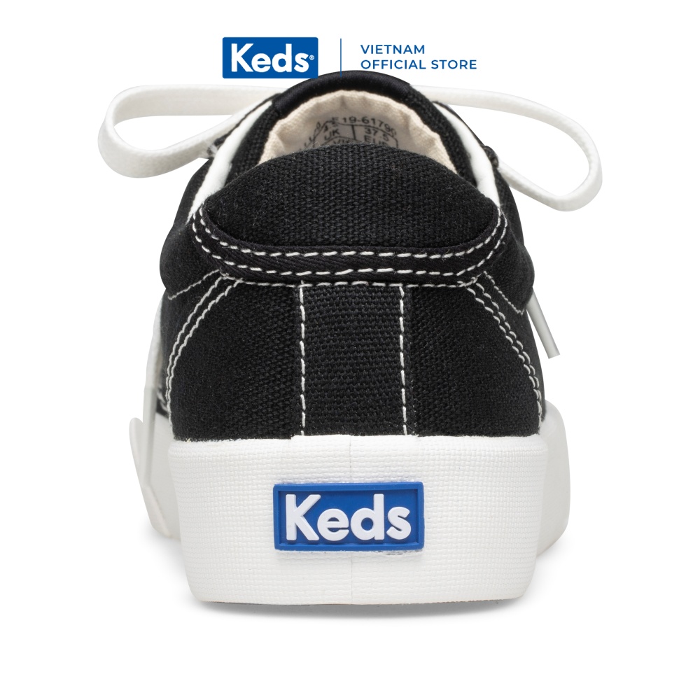 Giày Keds Nữ - Crew Kick 75 Canvas Black - KD061179