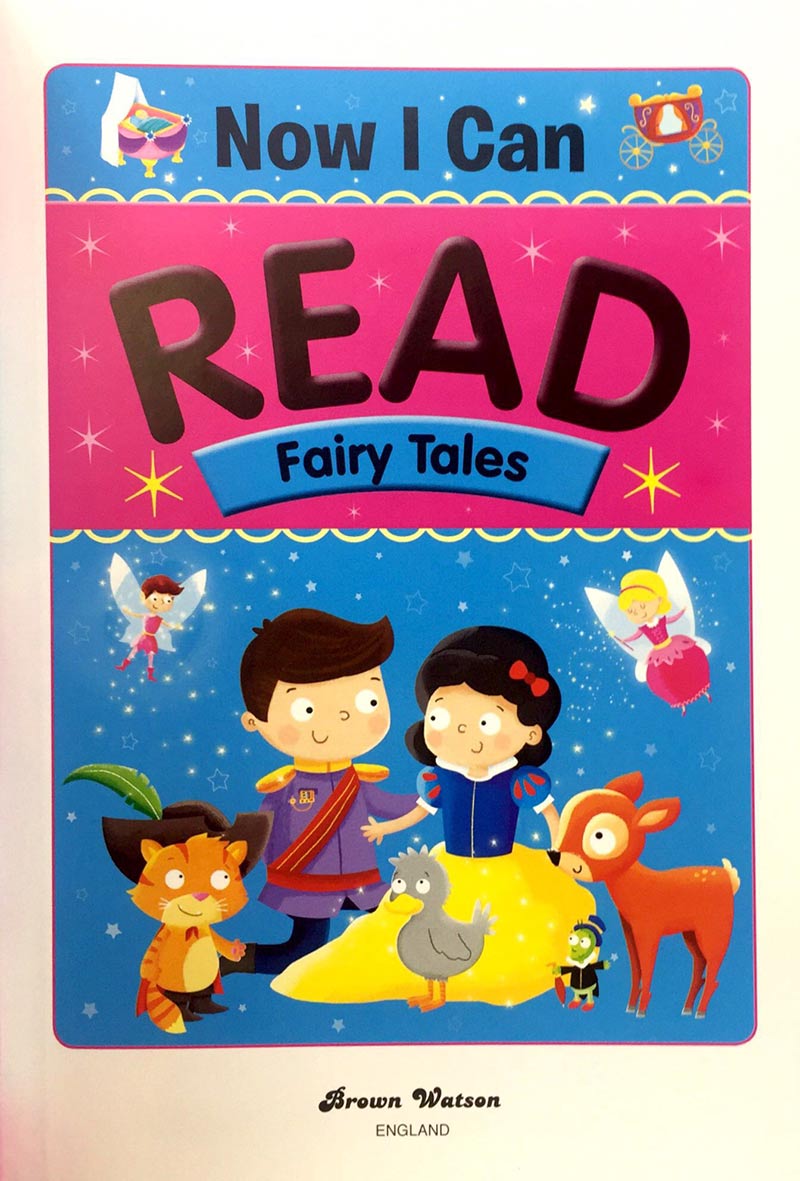 Now I Can Read - Fairy Tales (Padded)