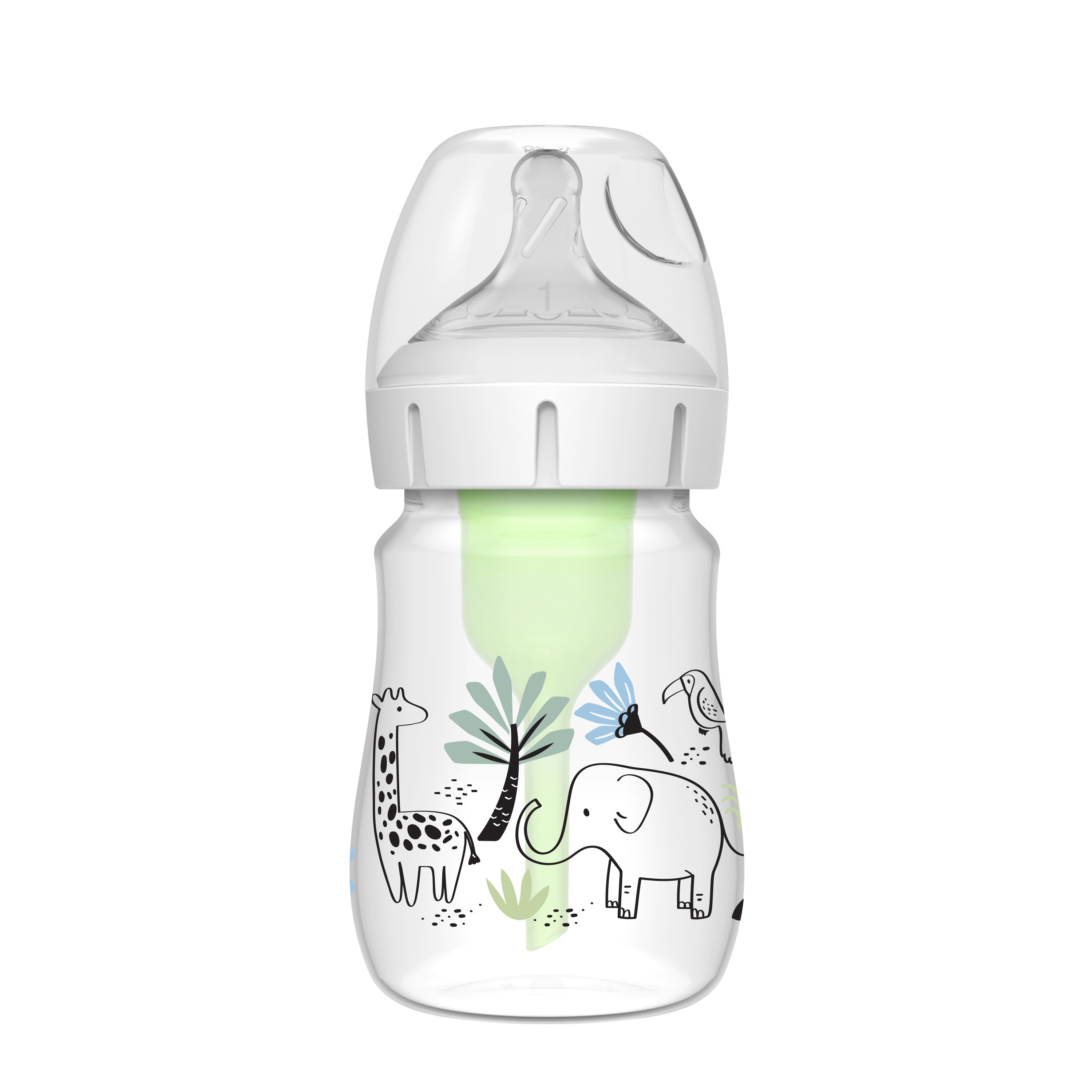 Bình sữa Dr.Brown's Options Plus cổ rộng 150ml