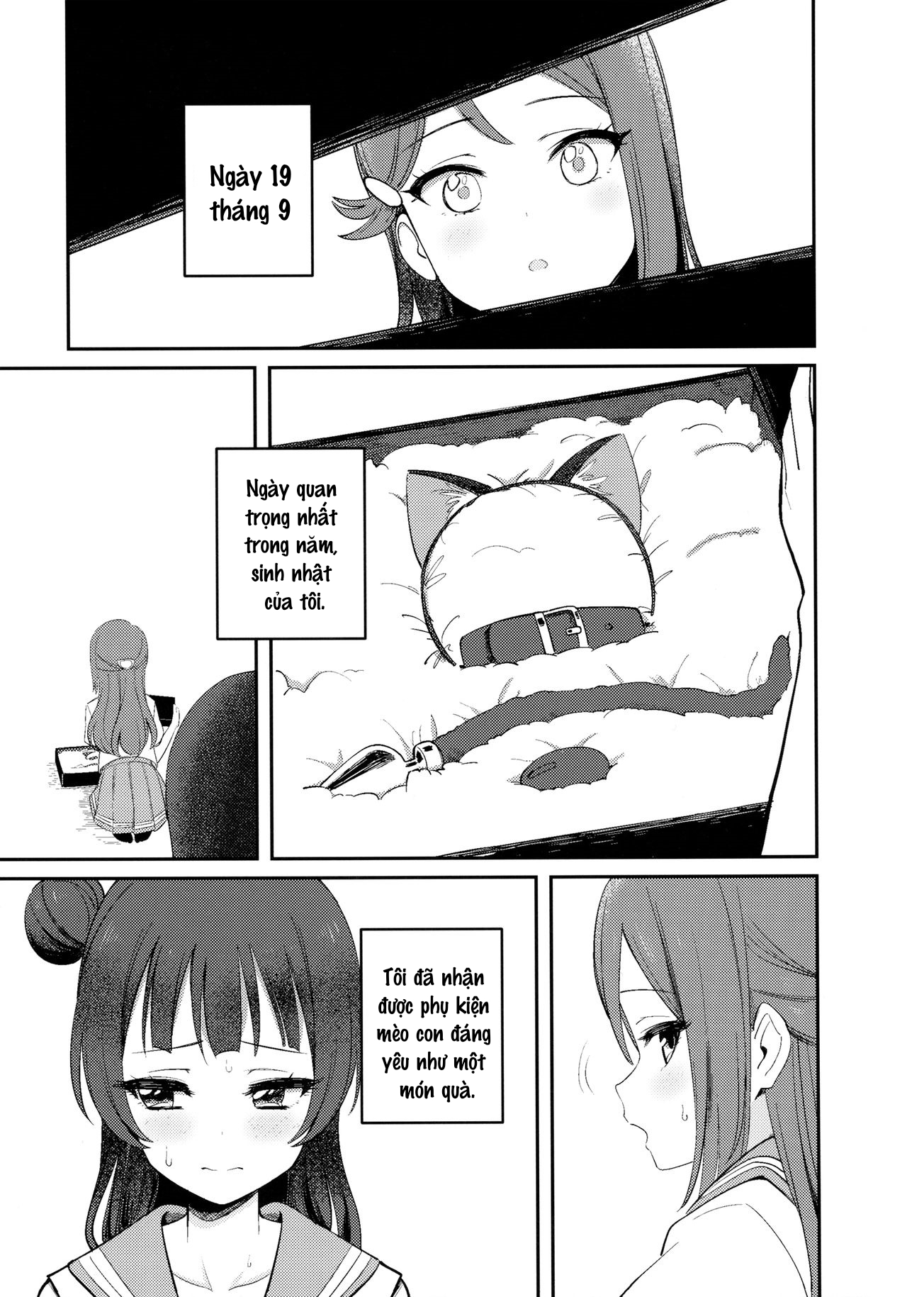 nhật ký dạy học mèo cưng của yohaneko chapter 1 1