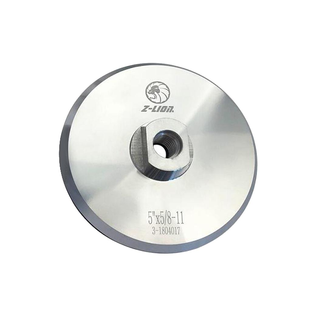 Aluminum Back Holder For Diamond Polishing Pads 5/8"-11 Thread