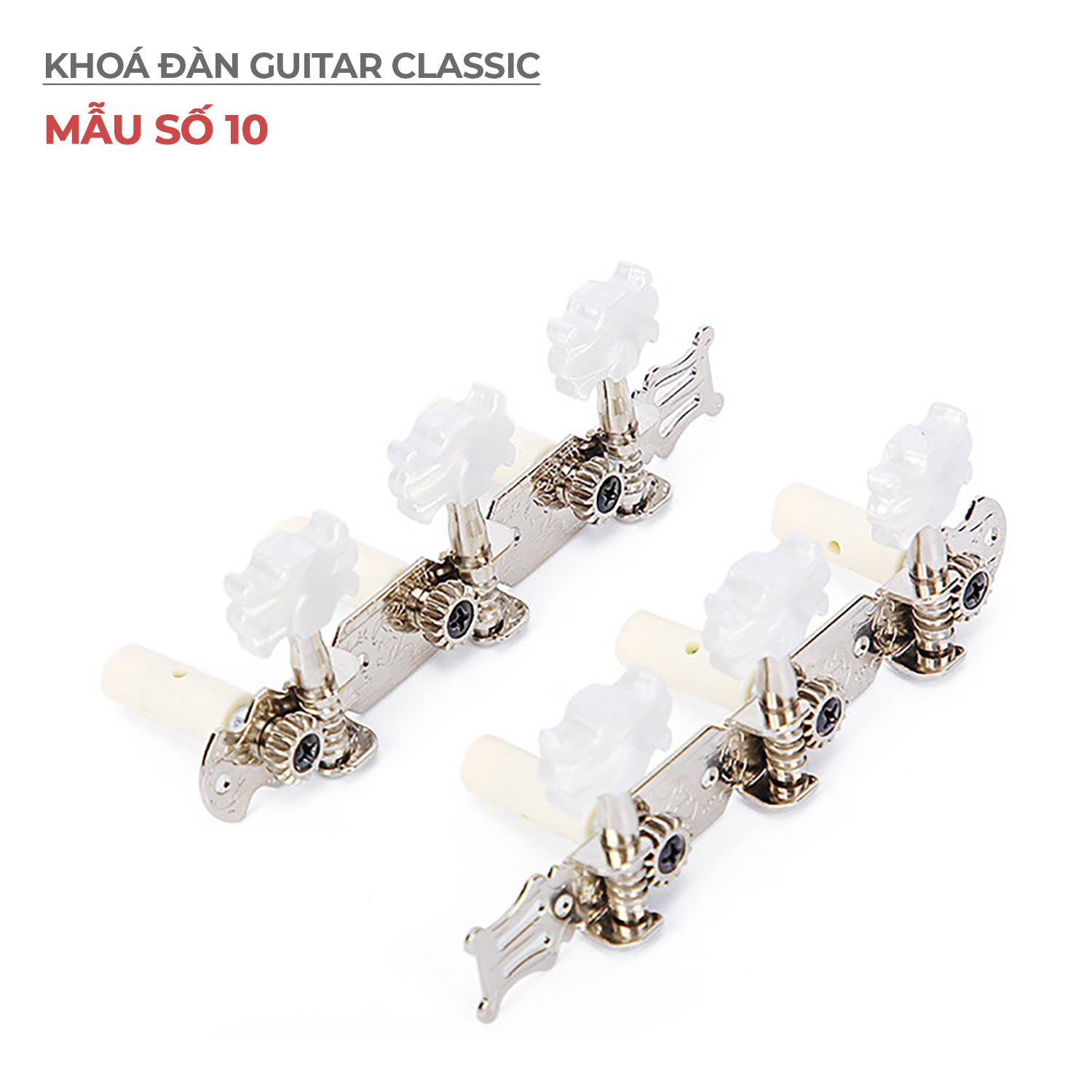 Bộ khoá đàn Guitar Acoustic và Guitar Classic