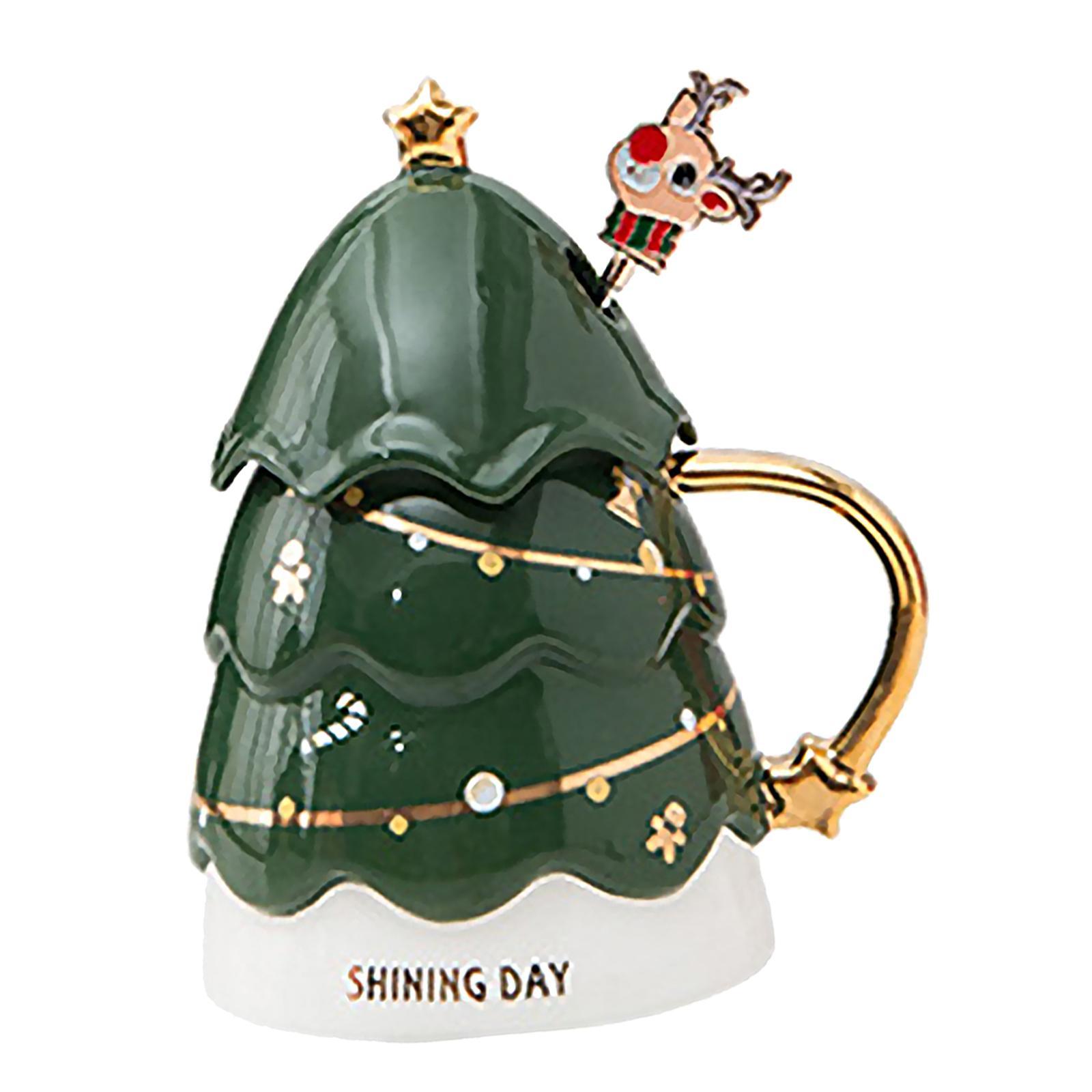 Coffee Mug Cup with Lids for Tea Drinks Women Men Gifts