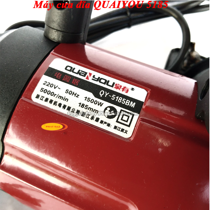 Máy cưa gỗ cầm tay QUAYOU QY-5185NM - Tặng kèm lưỡi D185 60 răng