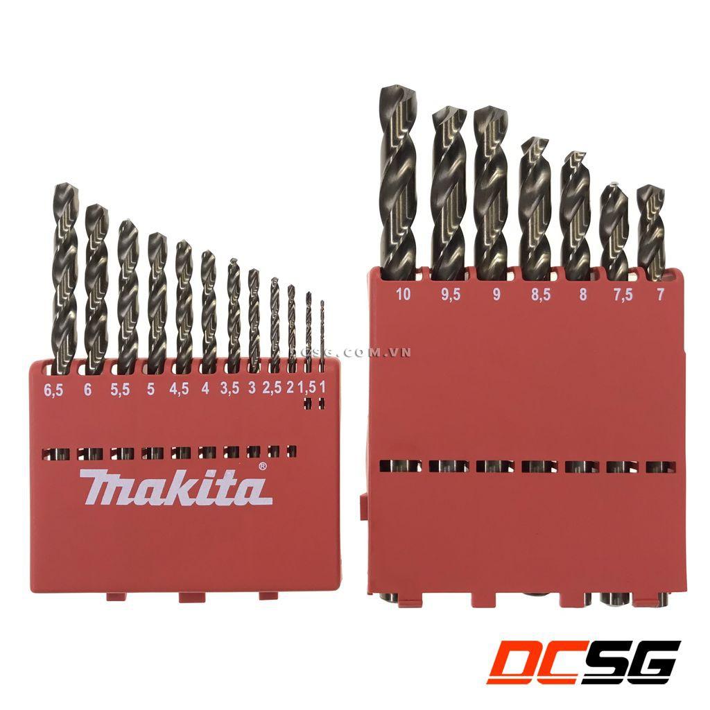Bộ mũi khoan inox HSS-Co 1.0-10mm Makita D-50463