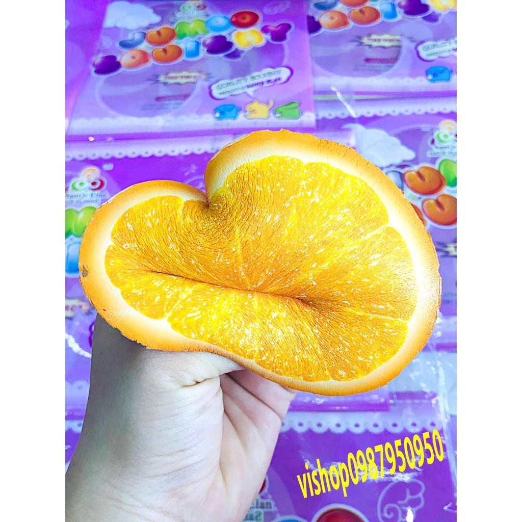 ĐỒ CHƠI SQUISHY NỬA QUẢ CAM mã TDK3 Nk85