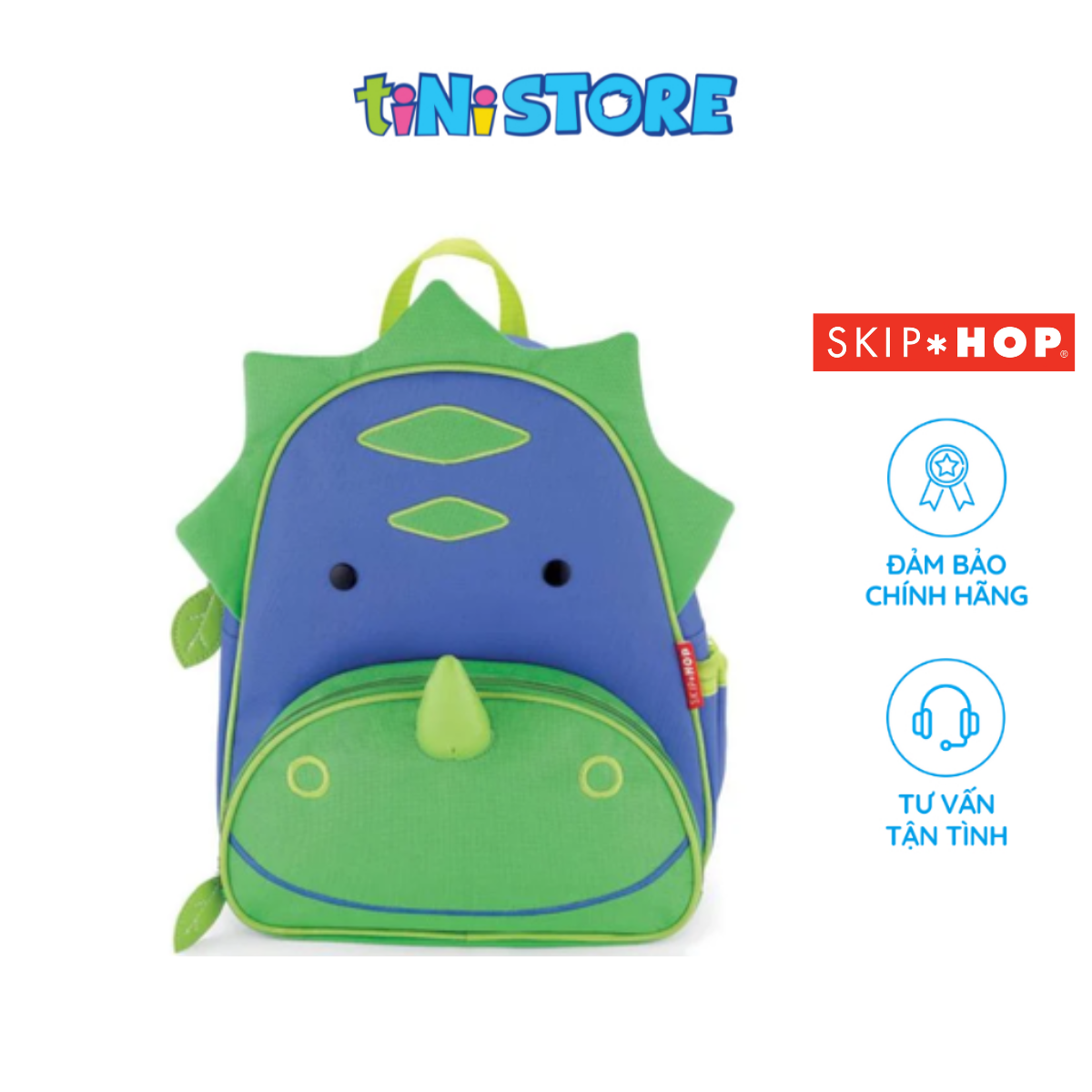 Ba Lô Trẻ Em Cỡ Trung Zoo Skip Hop - Khủng long 210214