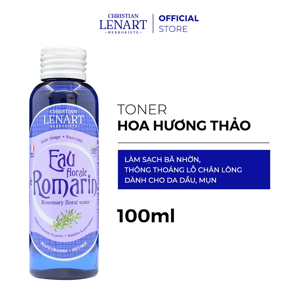 Toner Hoa Hương Thảo Christian Lenart (100ml)