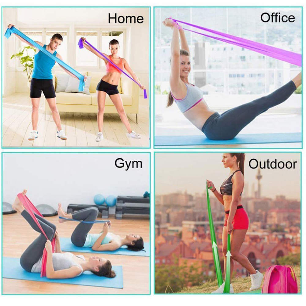 Dây kháng lực tập Yoga AOLIKES A-3605 Elastic Yoga Resistance Bands