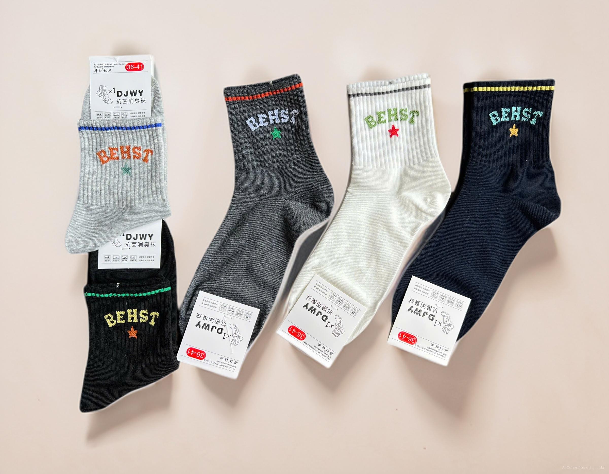 SET 5 ĐÔI TẤT VỚ NAM CỔ CAO MÃ 28 DÀNH CHO NAM