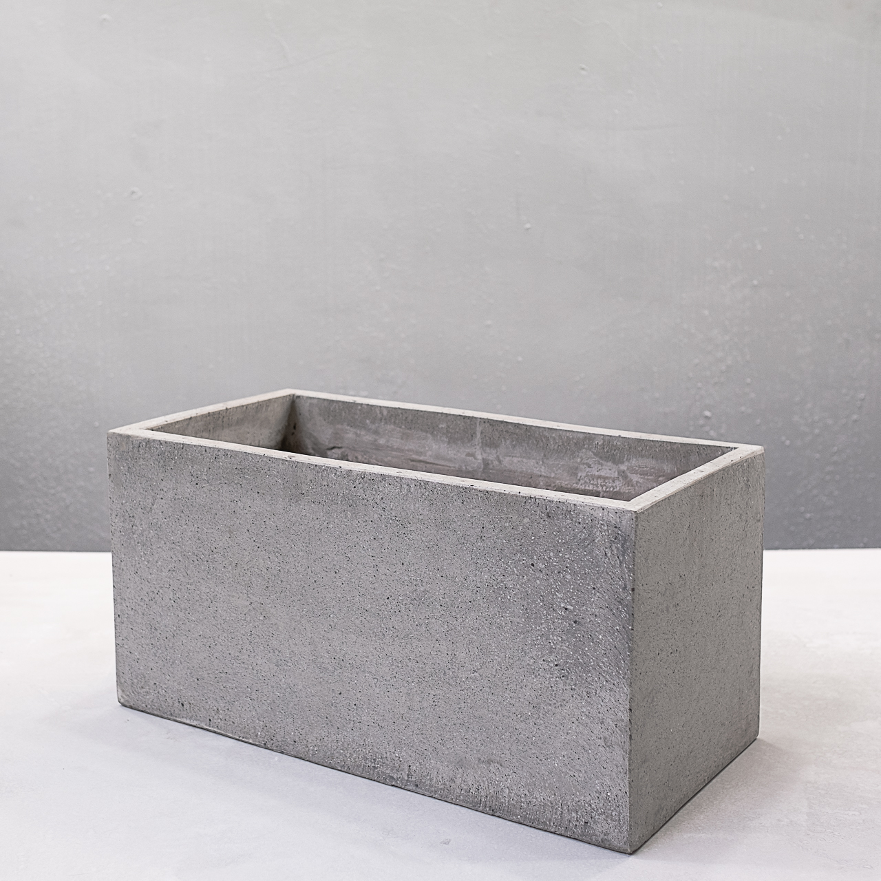 Chậu Trồng Cây Xi Măng Đá Mài Chữ Nhật 30x60cm