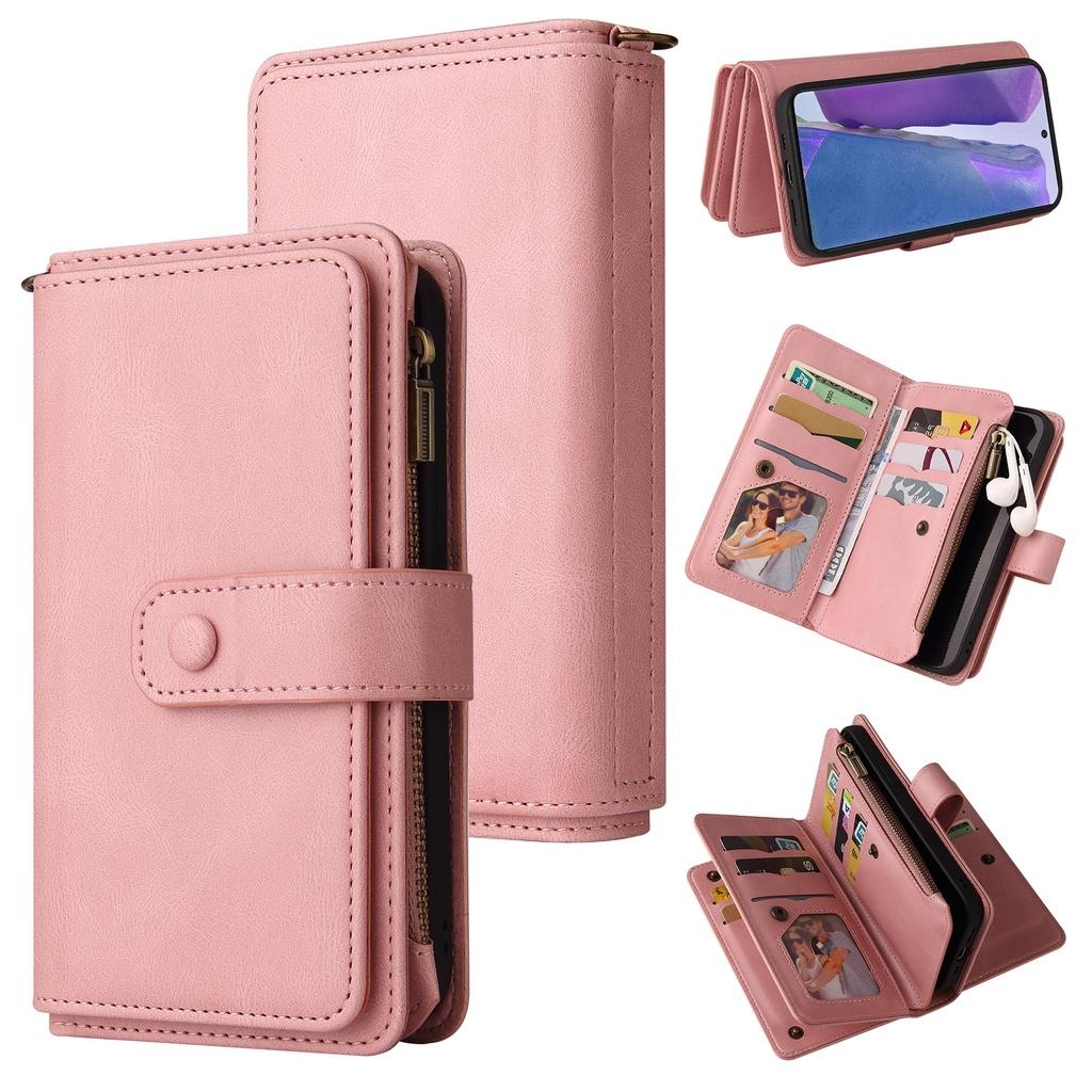 Ốp lưng điện thoại dạng ví da lật dành cho Samsung Galaxy Note10+ / Note 10 Pro Note20 Ultra 5G S9 Plus / S9+