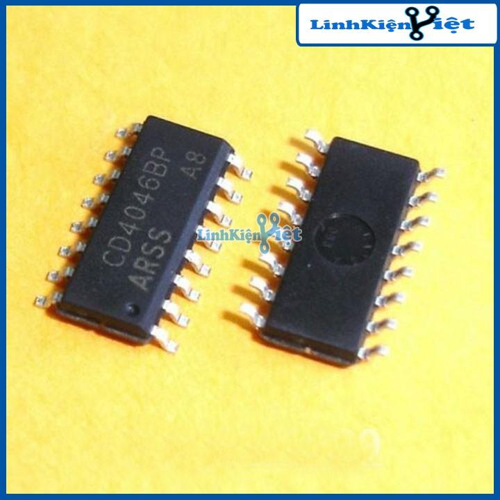 IC chức năng CD4046 16P hai loại CD4046BE, CD4046BM