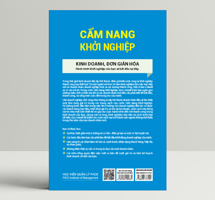 CẨM NANG KHỞI NGHIỆP - Ken Colwell - Hoàng Thảo Ly dịch -