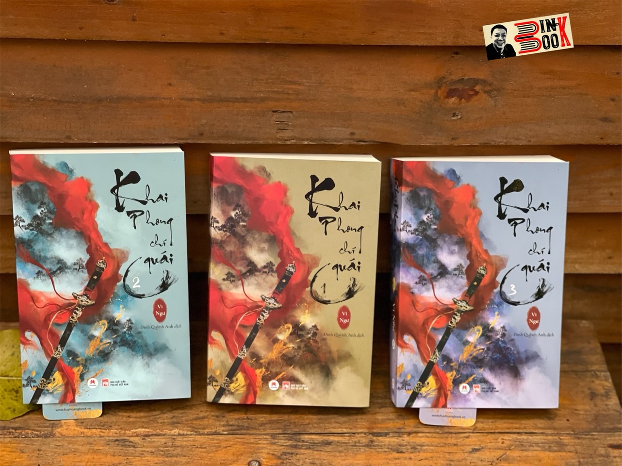 (Trọn bộ 3 tập) KHAI PHONG CHÍ QUÁI – Vĩ Ngư – Đinh Quỳnh Anh dịch – Huy Hoàng Bookstore – NXB Phụ Nữ Việt Nam (Bìa mềm)