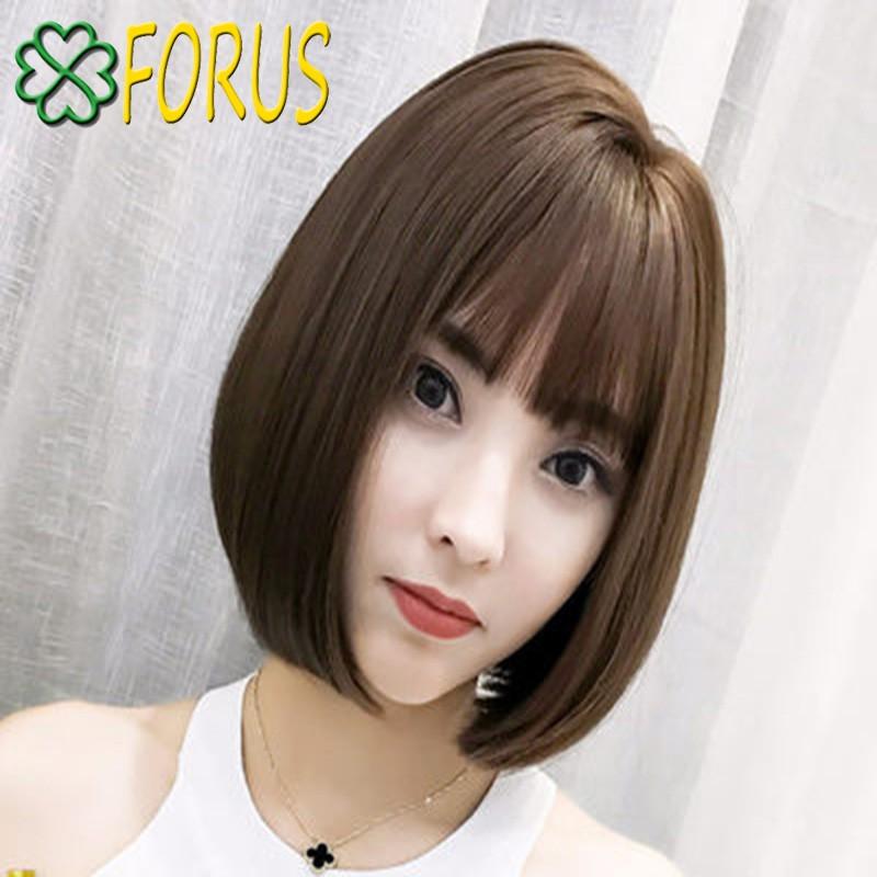 Tóc bộ víc xuông cao cấp F3192, tặng lưới chụp