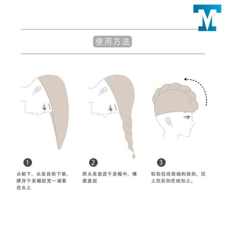 Khăn quấn ủ tóc lau khô siêu tốc