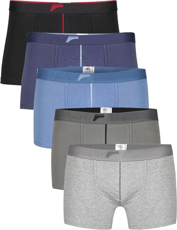 Combo 5 Quần Lót Boxer Nam Freeman 6516-CB5-L (Size