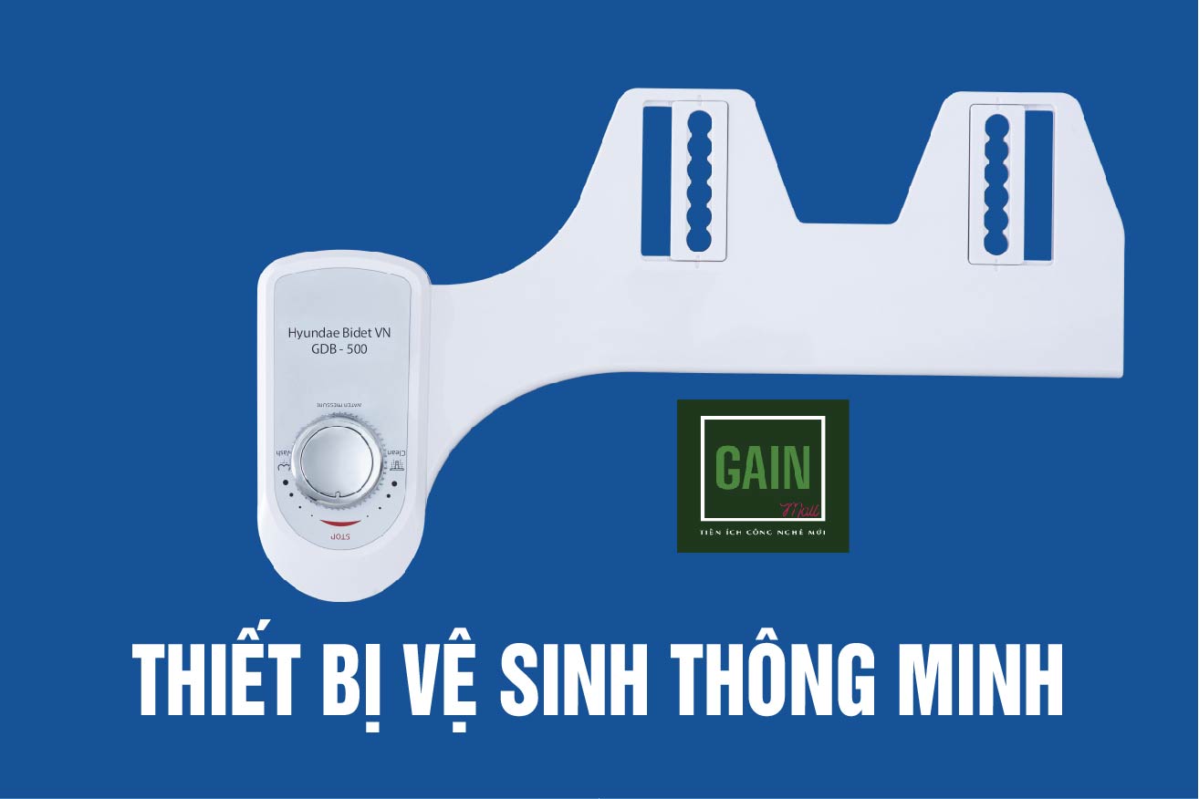 Vòi rửa vệ sinh thông minh Hyundae Bidet GDB500, Chính Hãng, BH 1 Năm, Không Dùng Điện