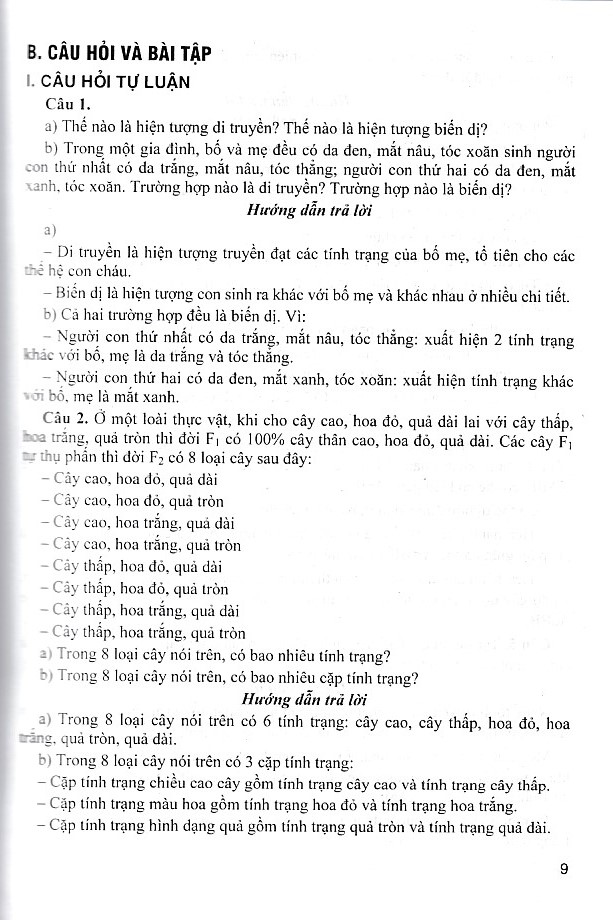 Bồi dưỡng học sinh giỏi Sinh học 9 (Dùng chung cho các bộ sách giáo khoa)