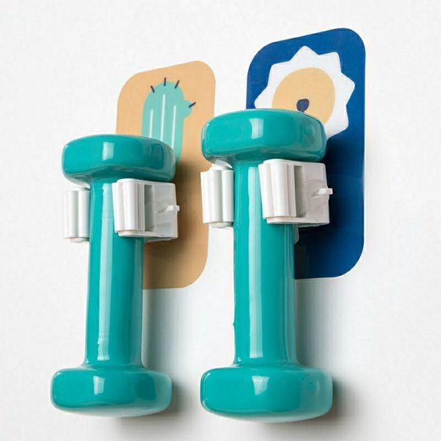 Móc Dán Tường Treo Cây Lau Nhà Chổi Siêu Dính Siêu Chịu Lực In Hình Dễ Thương