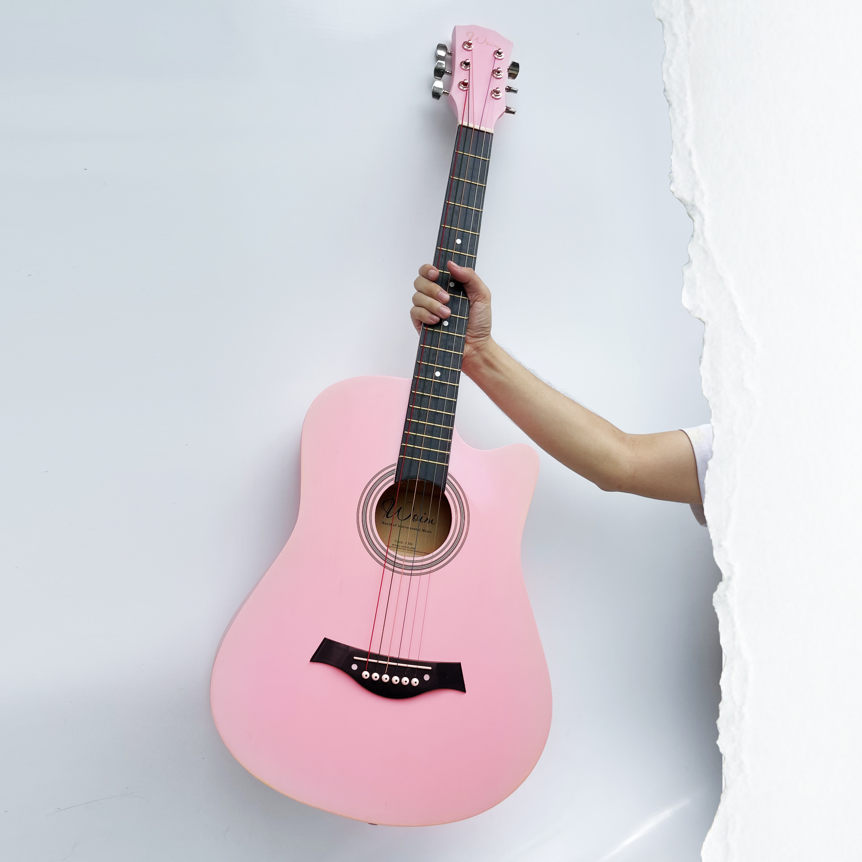 Đàn Guitar WOIM Acoustic Dáng Khuyết Đủ Màu