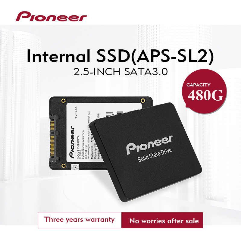 Ổ Cứng SSD SATA III Pioneer 480GB 2.5'' . Hàng Chính Hãng