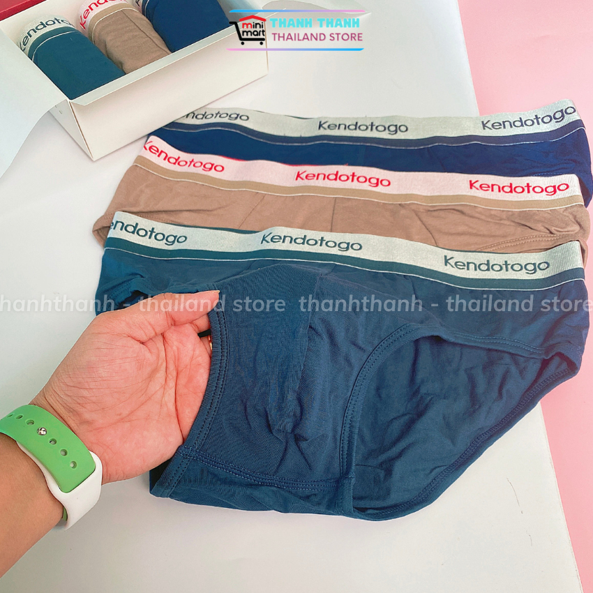 Quần Sịp Nam Kendo Thái Lan, Chất coton mềm, co giản 4 chiều