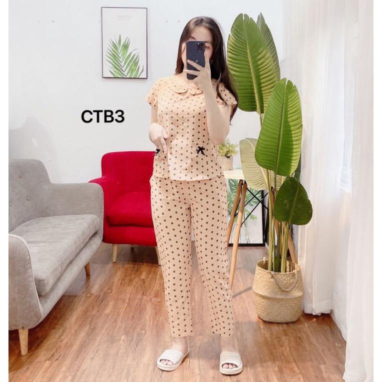 Quần áo đồ bộ cổ sen cao cấp