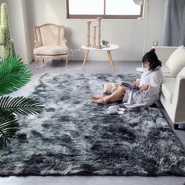 Thảm Lông Loang dài trải sàn BIG SIZE cao cấp