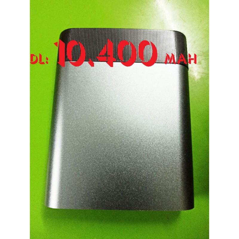 Sạc dự phòng 10.400mah vỏ nhôm màu xám đen