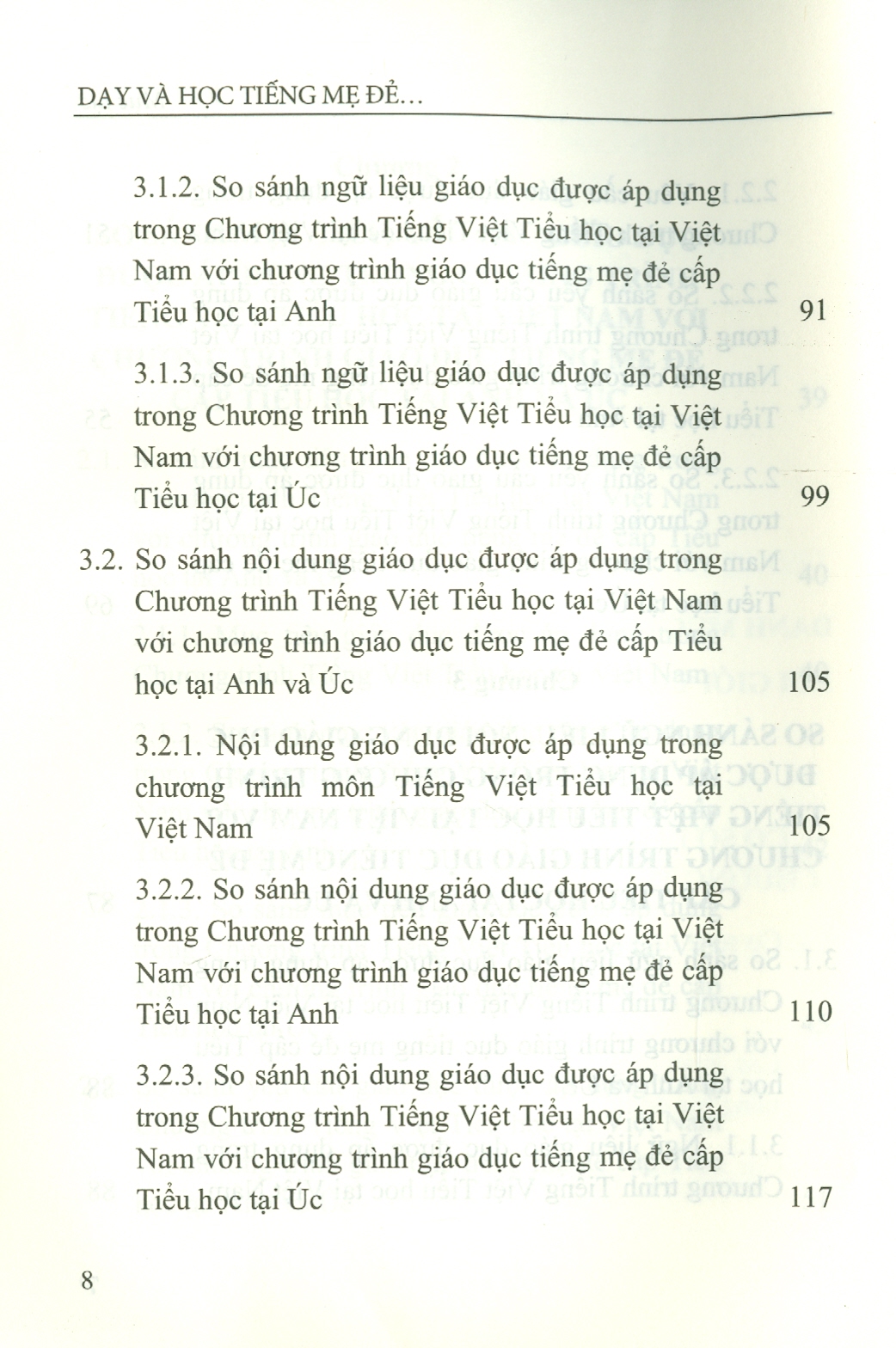 Dạy Và Học Tiếng Mẹ Đẻ Trong Cấp Tiểu Học Tại Việt Nam, Anh Và Úc: Những Tương Đồng Và Khác Biệt (Sách chuyên khảo)